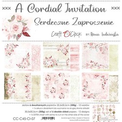 A CORDIAL INVITATION - 12 x 12
